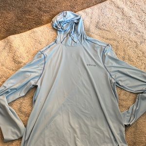 Orvis sun defense long sleeved hoodie